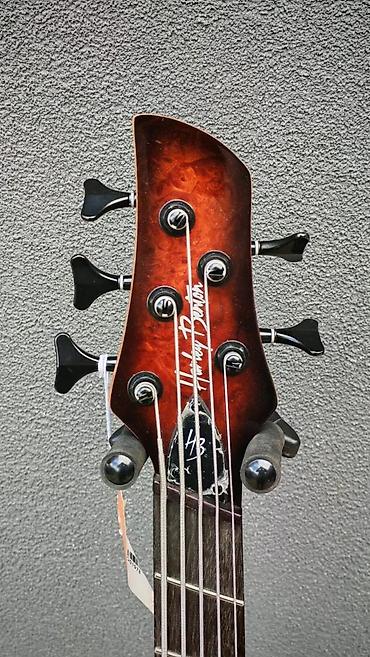 Gitare: HARLEY BENTON MSB-5 BLACK FLAME BURL | . Slanje po — 8