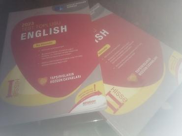 dil kursu: Məhsul: 2023 Test Toplusu – English (DİM), I və II hissə Təsvir: - — 1