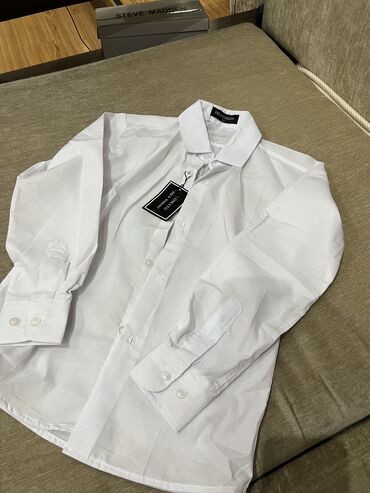 поло рубашки: Школьная форма, цвет - Белый, Новый