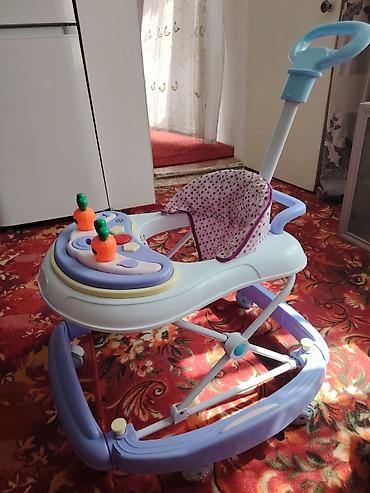 babywalker ходунки: Детские ходунки с ручкой для родителя. Особенности: - Съемное мягкое — 1