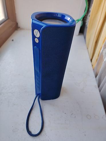 прием холодильников бу: Портативная Bluetooth-колонка, синий цвет — 3