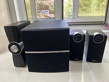 edifier ses sistemi: Edifier 2.1 səs sistemi - Brend/model: Edifier (subwoofer + 3 ədəd — 1