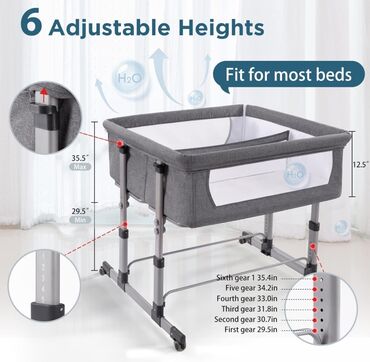 Детские кровати: Продаю кровать-манеж для близнецов/двойни. Б/У. 90*94 (почти