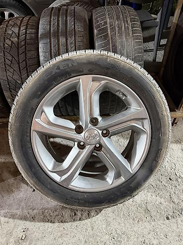 шины 215 65 16с: Колеса в сборе 215 / 55 / R 17, Лето, Б/у, Комплект, Легковые, Литые, отверстий - 5 — 2