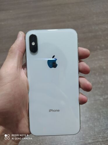 iphone 6 цена бишкек: IPhone Xs, Колдонулган, 256 ГБ, Ак, 99 %