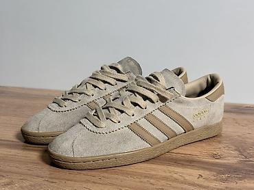 бу отук: Мужские кроссовки, 42, Adidas, Б/у, цвет - Бежевый, Самовывоз, Платная доставка — 2