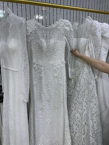Свадебные платья: От 2000 сом до 5000 сом Свадебные платья в классическом белом цвете с — 2