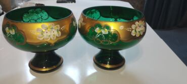 5 10 taxtalar: Тарелки, Набор из 2 шт., цвет - Зеленый, Стекло, Турция