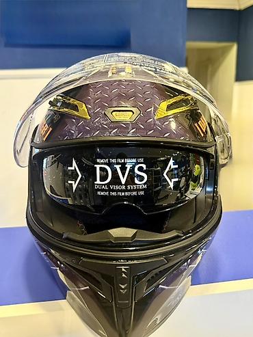 pec matoru: Motosiklet dəbilqəsi – DVS (Dual Visor System) - Tam üzlü dizayn — 4