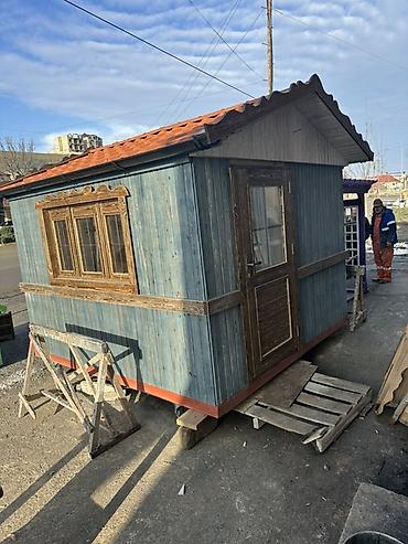 Digər bağ, çöl mebeli: Taxta bağ evi / köşk - Material: tamamilə ağac konstruksiya, xaricdə — 2