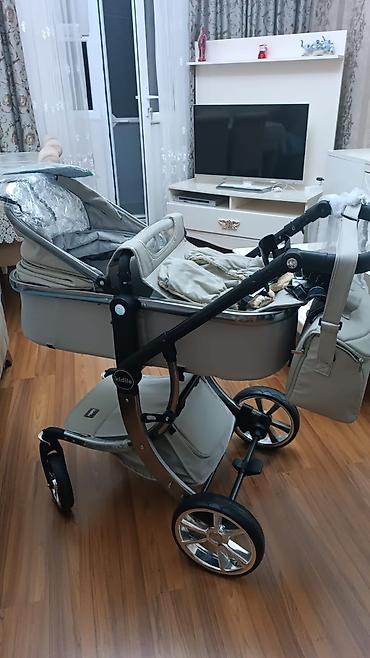 uşaqlar ucun qulaqciq: Uşaq arabası – Kidilo beşik tipli model iki ədəddir əkizlər ücündur — 5