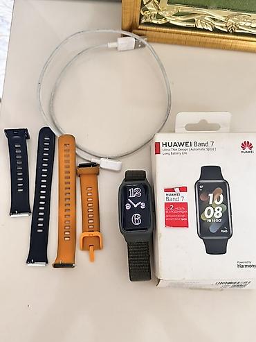 samsung gear s: Huawei Band 7 fitnes qolbağı Xüsusiyyətlər: - Ultra-nazik dizayn - — 1