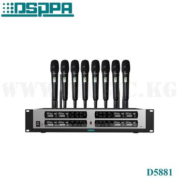 Усилители звука: Радиосистема DSPPA D5881 Этот продукт представляет собой