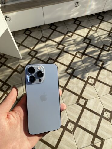 IPhone 13 Pro, 128 ГБ, Sierra Blue, Гарантия, Отпечаток пальца, Face ID