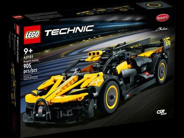 Игрушки: Lego Technic 42151 Бугатти Болид 🚖 рекомендованный возраст