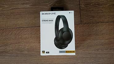 k 55: Yeni Simsiz (Bluetooth) Qulaqcıqlar, Borofone, rəng - Qara — 1