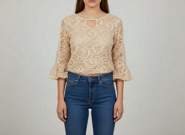 modne bluzy dla nastolatek: Women's blouse, size S