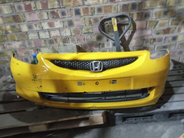 шокер цена: Передний Бампер Honda Б/у, цвет - Желтый, Оригинал