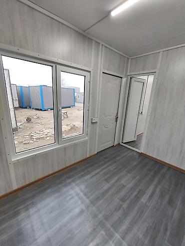 Konteynerlər: Metal karkaslı konteyner ev/ofis - Ölçü: təxmini 40 ft uzunluqlu — 8