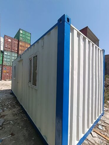 mağaza üçün konteyner: 2.40 x 6.00 metr dəmir ofis konteyner . 3.500Azn dən Baslayan