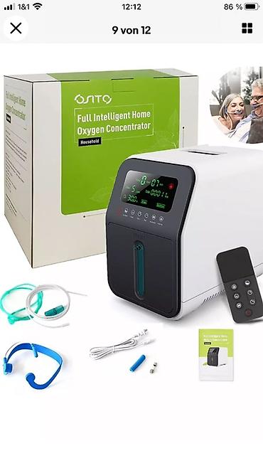 nazal oksigen: OSITO Full Intelligent Home Oxygen Concentrator – ev istifadəsi üçün — 1
