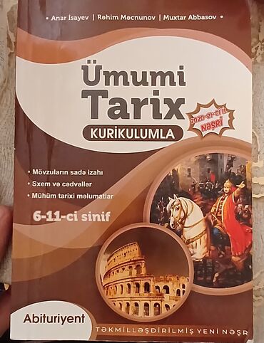 Tədris ədəbiyyatı: SALAM.GÖRDÜYÜNÜZ BÜTÜN KİTABLAR SATILIR.34 ƏDƏD DƏRSLİY.BİR KİTABIN — 34