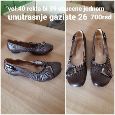 mokasine 40: Ballet shoes, 40