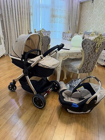 uşaq arabalar: Kombi uşaq arabası seti - Marka/model: Mothercare Journey (şassi — 2