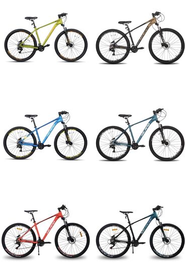 Горные велосипеды: Горный велосипед, Рама L (172 - 185 см), Алюминий, Новый — 15