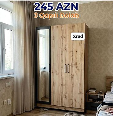 palid agaci: 3 qapılı dolab – 245 AZN - Model: 3 qapılı geyim dolabı - Dizayn — 1