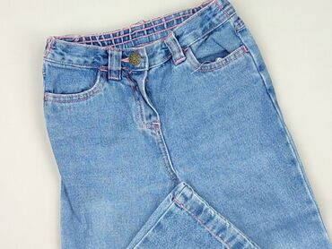 spodnie mom jeans cropp: Spodnie jeansowe, 3-4 lat, 104, stan - Dobry