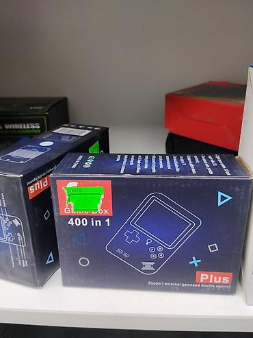 nintendo controller: Портативная игровая приставка Game Box Plus — 400 in 1. Основные — 1