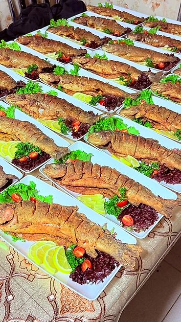малек рыбы: Куда Туштондуруго заказ алабыз. Жареная рыба целиком — порционные — 2