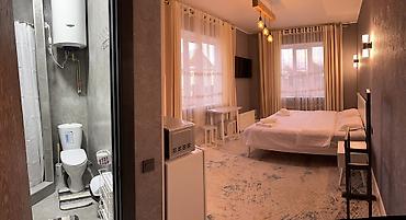 Посуточная аренда квартир: 1 комната, Душевая кабина, Постельное белье, Парковка — 4