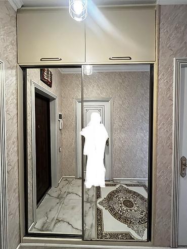Dolablar: Giriş üçün sürgülü qapılı güzgülü şkaf - İki qanadlı sürgülü sistem — 2