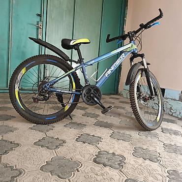 24 velosipedler: Anmier X886 dağ velosipedi - Güclü polad/alüminium qarışıq gövdə, 26” — 9