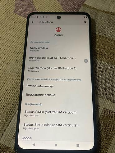 Mobile Phones: Motorola Moto G32 – crna boja Karakteristike: - Model: moto g32 — 3