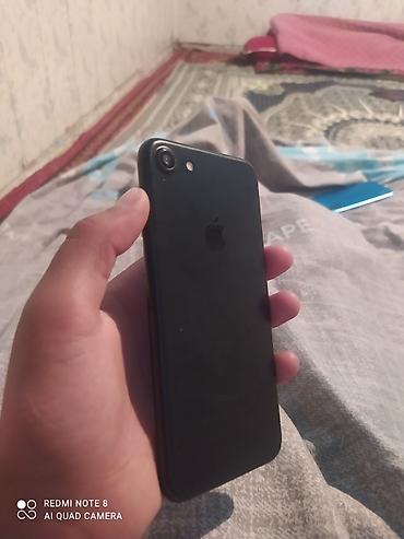 pc case: IPhone 7, Б/у, 32 ГБ, Черный, Чехол, 76 % — 2