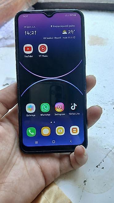 samsung es: Samsung Galaxy A02, 32 GB, rəng - Qara, İki sim kartlı — 1