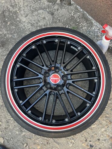 čepovi za alu felne vw: Borbet 19 “ 5x112 R19 • ET45 • 8.5J • Centralna rupa 72 Hankook