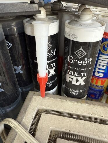 монтажные пены: Клей-герметик Green Bell Multi Fix в тубе. Подходит для широкого
