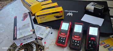 Məsafə ölçənlər, ruletkalar: Yeni Lazer məsafə ölçən, Pulsuz çatdırılma, Ünvandan götürmə, Ödənişli çatdırılma — 9