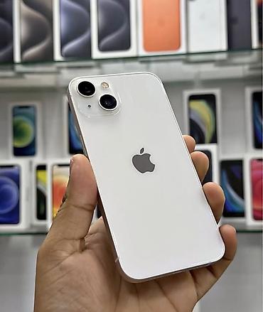 iphone 800: IPhone 13, 128 GB, Ağ, Zəmanət, Simsiz şarj, Face ID — 1