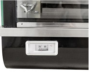 готовить: Витрина тепловая ROAL SC-60-1 (660х480х640мм; 220В; 1,5кВт; черная)!! — 2