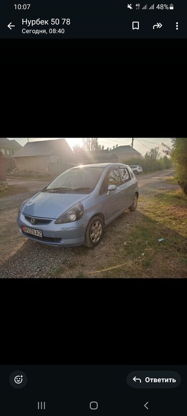 Honda: Honda Fit: 2003 г., 1.3 л, Вариатор, Бензин, Хэтчбэк