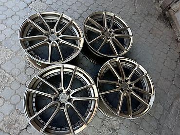 Диски: Литые Диски R 22 Комплект, отверстий - 5, Б/у — 5