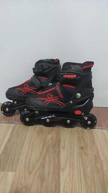 детские ролики roller: Roliklərrolik modelləri mövcuddur çəhrayi,mavi və qirmizi rəngləri — 4