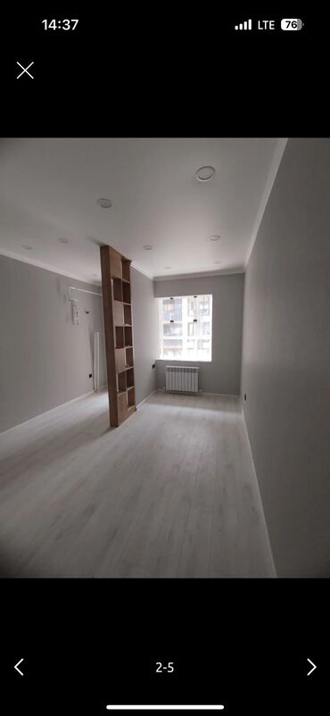 2 комнатная квартира бишкек цена: 1 комната, 26 м², 108 серия, 5 этаж, Евроремонт