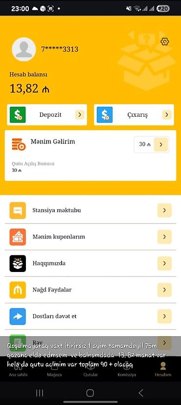 Reklam, çap: Any Unboxing – reklama izləyərək qazanc sistemi Xidmətin mahiyyəti: - — 8