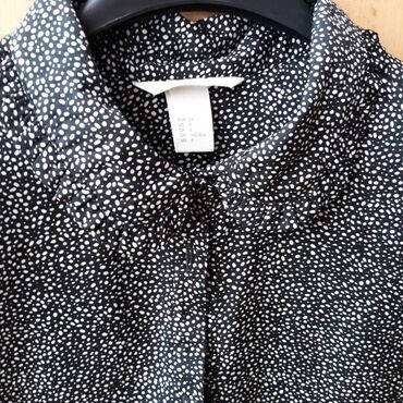 mona košulje: H&M, XS (EU 34), Dots, color - Black